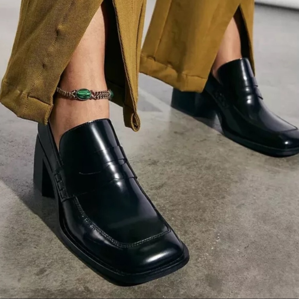 NEW Jeffrey Campbell Ecole Loafer Pumps Size 8